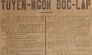 80 năm "Tuyên ngôn Độc lập" - Giá trị lịch sử và khát vọng thời đại