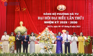 Đại hội đại biểu Đảng bộ phường Hà Tu lần thứ I, nhiệm kỳ 2025 - 2030