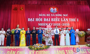 Đại hội đại biểu Đảng bộ xã Đông Ngũ lần thứ I, nhiệm kỳ 2025-2030