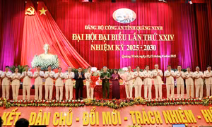 Đại hội đại biểu Đảng bộ Công an tỉnh lần thứ XXIV, nhiệm kỳ 2025-2030