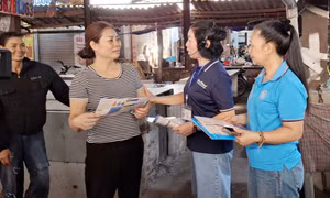 Ra quân tuyên truyền, vận động người dân tham gia BHXH tự nguyện, BHYT hộ gia đình