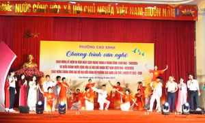 Phường Cao Xanh tổ chức Chương trình văn nghệ chào mừng 80 năm Quốc khánh 2/9