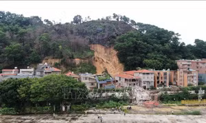 Lở đất tại Quảng Châu (Trung Quốc), nhiều người mất tích