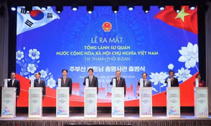 Ra mắt Tổng lãnh sự quán Việt Nam tại Busan, Hàn Quốc