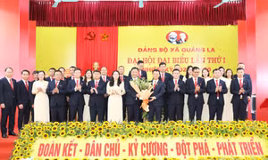 Đại hội đại biểu Đảng bộ xã Quảng La lần thứ I, nhiệm kỳ 2025-2030