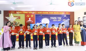 “Trung thu trên Đất mỏ” tại Nhà tưởng niệm anh hùng Đào Phúc Lộc 
