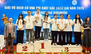 Kỳ thủ trẻ Quảng Ninh được cử tham gia giải Cờ vua trẻ Châu Á 2025