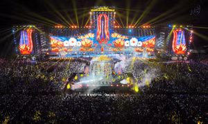 Hạ Long Concert - Góc nhìn tuyệt đẹp từ trên cao