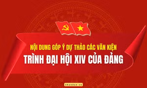 Tổ chức lấy ý kiến nhân dân đối với dự thảo các văn kiện trình Đại hội XIV của Đảng