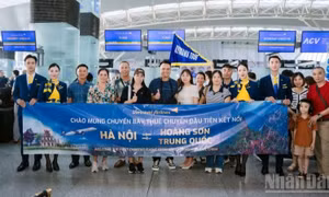 Vietravel Airlines thực hiện thành công chuyến bay charter kết nối Hà Nội-Hoàng Sơn (Trung Quốc)