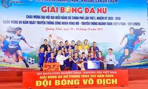Kết thúc Giải Bóng đá phong trào TKV 2025