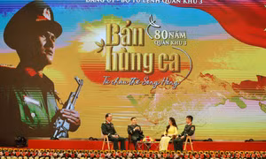 Chương trình giao lưu “80 năm Quân khu 3 - Bản hùng ca từ châu thổ sông Hồng”