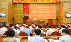 Ban Chấp hành Đảng bộ tỉnh cho ý kiến về nội dung, chương trình Kỳ họp thứ 32, HĐND tỉnh khoá XIV