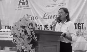 Nữ hiệu trưởng ở Thái Nguyên không may bị nước cuốn tử vong