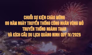 Chuỗi sự kiện chào mừng 89 năm Ngày Truyền thống Công nhân Vùng Mỏ – Truyền thống ngành Than và kích cầu du lịch Quảng Ninh