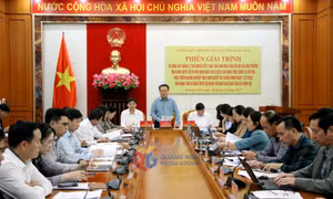 Giải trình công tác thu gom, xử lý rác thải và hỗ trợ, phát triển doanh nghiệp