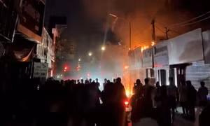 Nghệ An: Hỏa hoạn tại cửa hàng quần áo, một người tử vong 