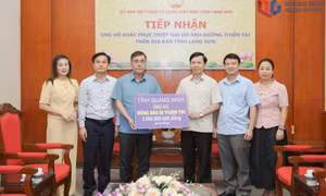 Tỉnh Quảng Ninh hỗ trợ 15 tỷ đồng cho các tỉnh Lào Cai, Tuyên Quang, Thái Nguyên, Lạng Sơn, Cao Bằng khắc phục hậu quả thiên tai