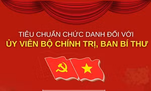 Tiêu chuẩn cụ thể đối với chức danh Ủy viên Bộ Chính trị, Ban Bí thư