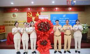 Đại hội HPN Phòng CSGT Công an tỉnh lần thứ I nhiệm kỳ 2025-2030