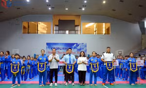 Khai mạc Giải Vovinam các nhóm tuổi tỉnh Quảng Ninh 2025