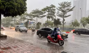 Thời tiết ngày 13/10: Mưa dông tại nhiều nơi trên cả nước