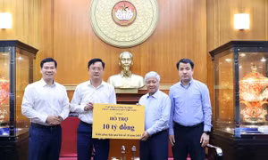 Kinh phí ủng hộ đồng bào ảnh hưởng bởi bão số 10 tăng lên hơn 752 tỷ đồng
