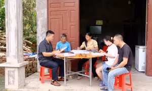 Xã Lục Hồn: Tăng tốc chiến dịch làm giàu, làm sạch cơ sở dữ liệu đất đai