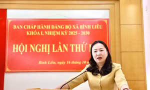 Hội nghị Ban Chấp hành Đảng bộ xã Bình Liêu lần thứ 2