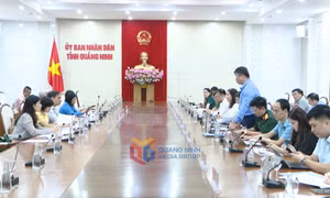 Bộ Nội vụ làm việc với UBND tỉnh Quảng Ninh