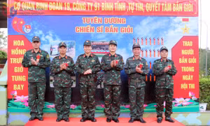Lữ đoàn 91 (Binh đoàn 19) tổ chức kiểm tra bắn đạn thật đạt kết quả cao