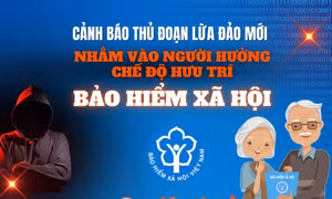 Cảnh báo thủ đoạn lừa đảo mới nhắm vào người hưởng chế độ hưu trí, bảo hiểm xã hội