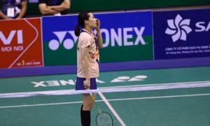 Thùy Linh chấn thương, bỏ cuộc giữa chừng tại giải cầu lông Trung Quốc