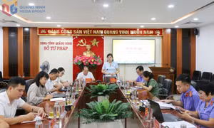 Đoàn ĐBQH tỉnh lấy ý kiến tham gia vào các dự án luật thuộc lĩnh vực tư pháp