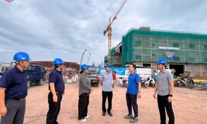  Ban quản lý Khu Kinh tế tỉnh kiểm tra công tác phòng chống bão tại KCN, KKT