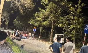 Nguyên Chủ tịch xã tử vong do vướng dây cáp sà xuống đường sau bão