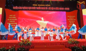 TKV tổ chức chương trình nghệ thuật chào mừng thành công Đại hội Đảng bộ tỉnh lần thứ XVI