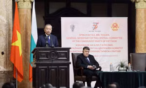Tổng Bí thư Tô Lâm thăm và phát biểu chính sách tại Đại học Sofia