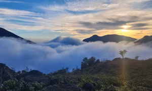 Ngắm trăng trên đỉnh Cao Ly