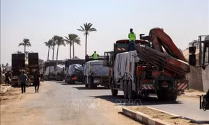 Ai Cập muốn Mỹ dẫn đầu lực lượng ổn định Gaza - Viện trợ cho Gaza gặp nhiều trở ngại