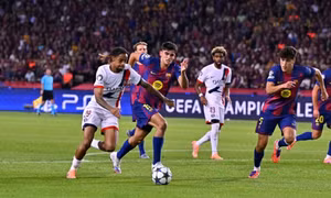 Barcelona thua ngược PSG trên sân nhà