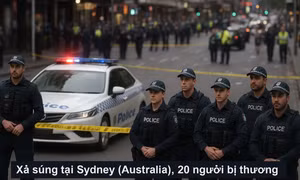 Xả súng tại Sydney (Australia), 20 người bị thương