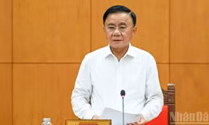 Về tình hình, kết quả hoạt động của bộ máy hệ thống chính trị và chính quyền địa phương 2 cấp