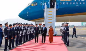 Chủ tịch nước Lương Cường đến Hàn Quốc, bắt đầu chương trình tham dự Tuần lễ Cấp cao APEC 2025