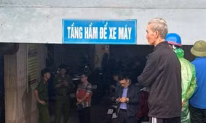 Bảo vệ tòa nhà chung cư ở Nghệ An tử vong ở tầng hầm
