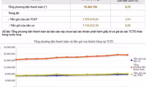 Mỗi tháng có thêm 100.000 tỉ đồng tiền tiết kiệm gửi vào ngân hàng