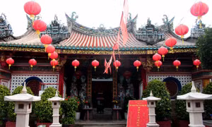 Kiến An cung - chùa cổ trăm tuổi của người Hoa ở Đồng Tháp
