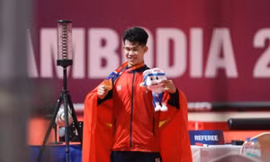 11 lực sĩ cử tạ Việt Nam tập huấn tại Trung Quốc chuẩn bị SEA Games 33