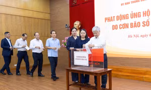 Ủy ban Trung ương MTTQ Việt Nam kêu gọi ủng hộ đồng bào bị thiệt hại do cơn bão số 10
