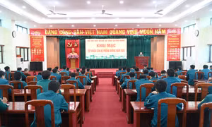 Bộ CHQS tỉnh Quảng Ninh khai mạc tập huấn cán bộ phòng không năm 2026